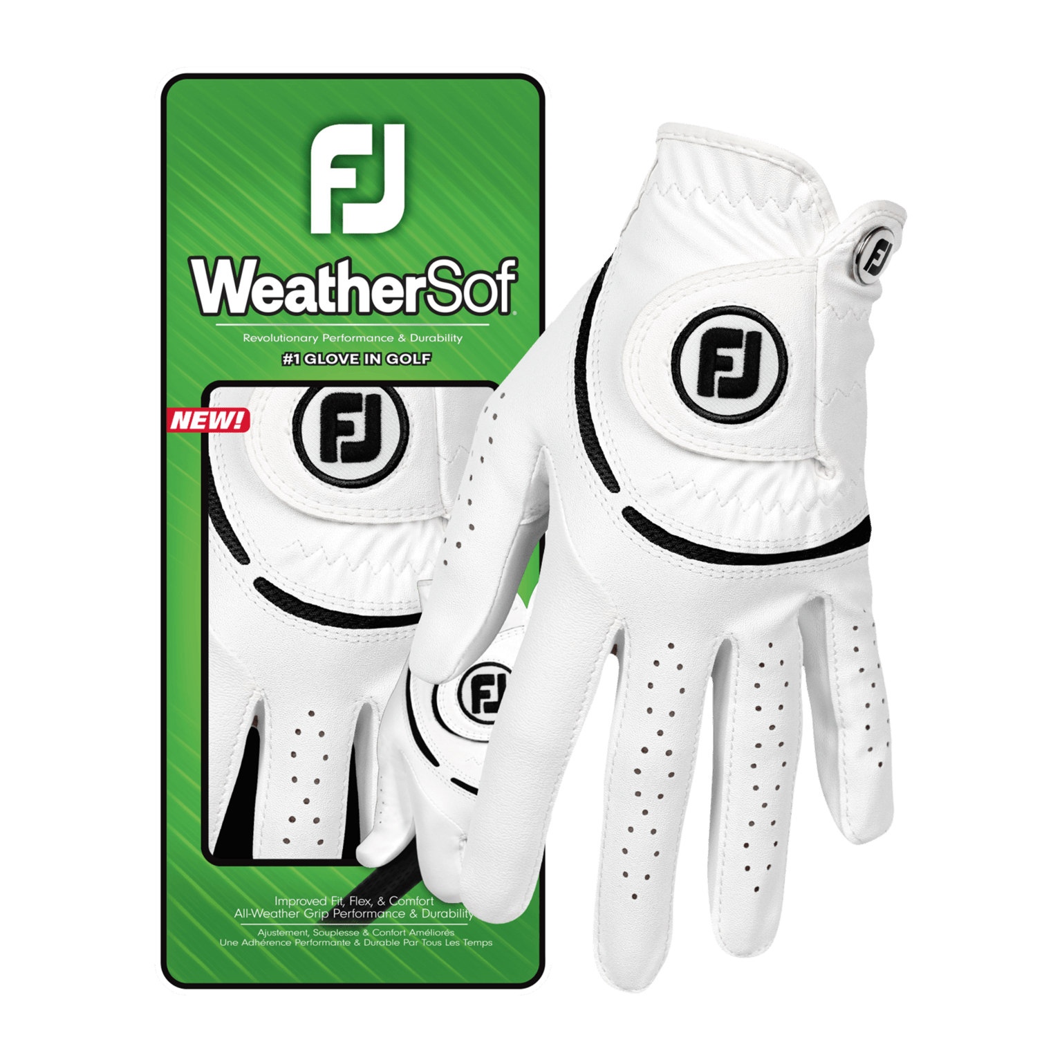 Женские перчатки для гольфа Footjoy Weathersof LH