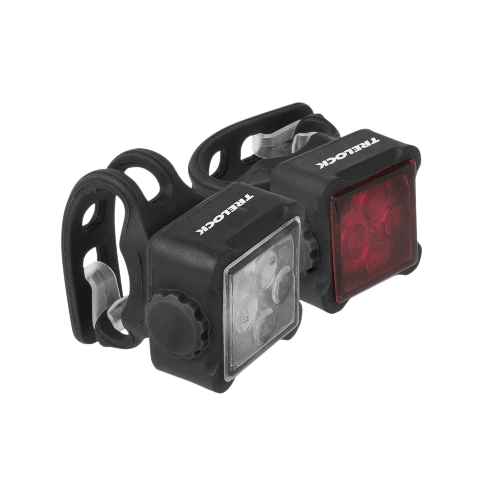 Trelock LS 260-Squareline 4 LED Set, комплект велосипедных фонарей