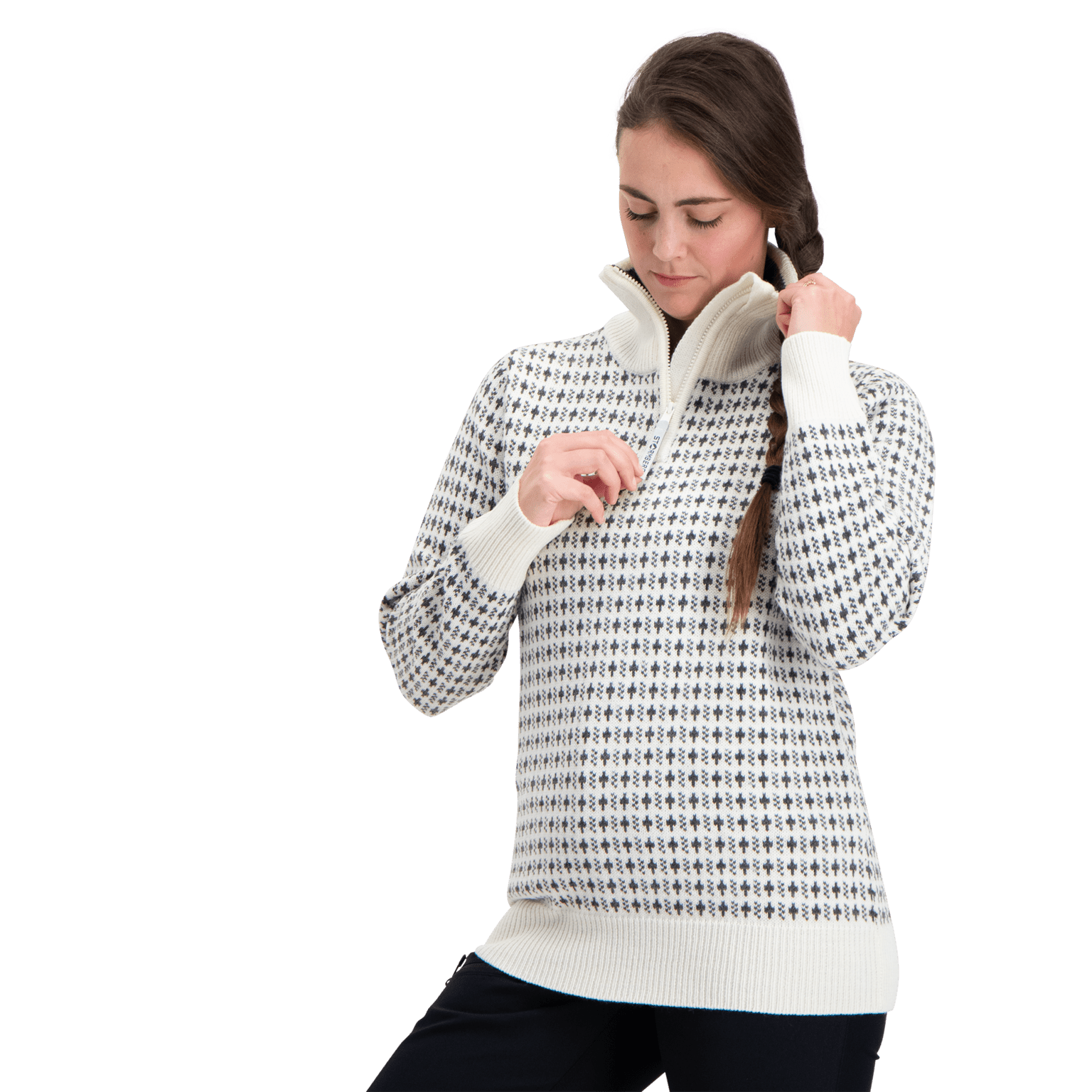 Stormberg Nordishavet Wool Zip Sweater, женский свитер
