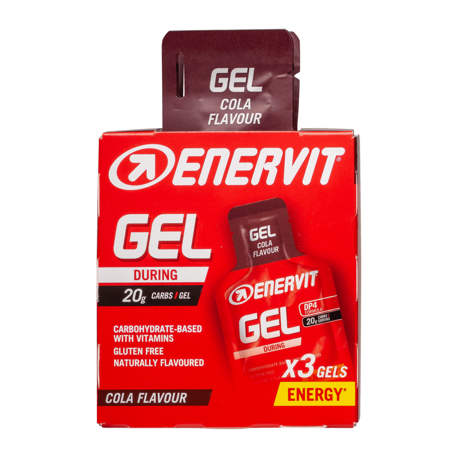 Enervit E.sport Gel 3 упаковки Cola 3x25 мл, энергетический гель