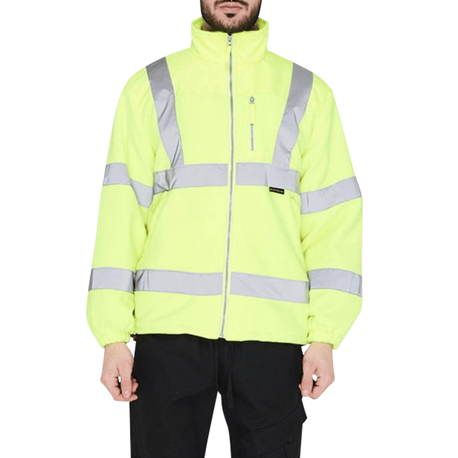 Dunlop Hi-Vis Flc Jkt, флисовая куртка