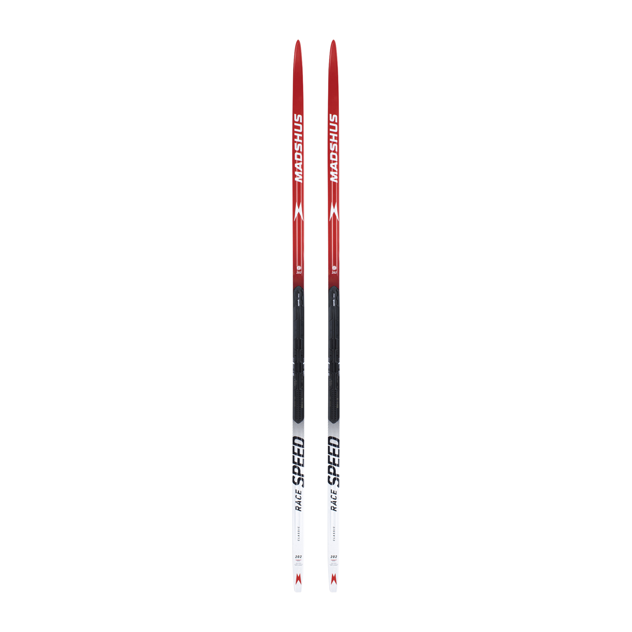 Madshus XC Skis Race Speed ​​Classic, мужские лыжи традиционного лыжного стиля.