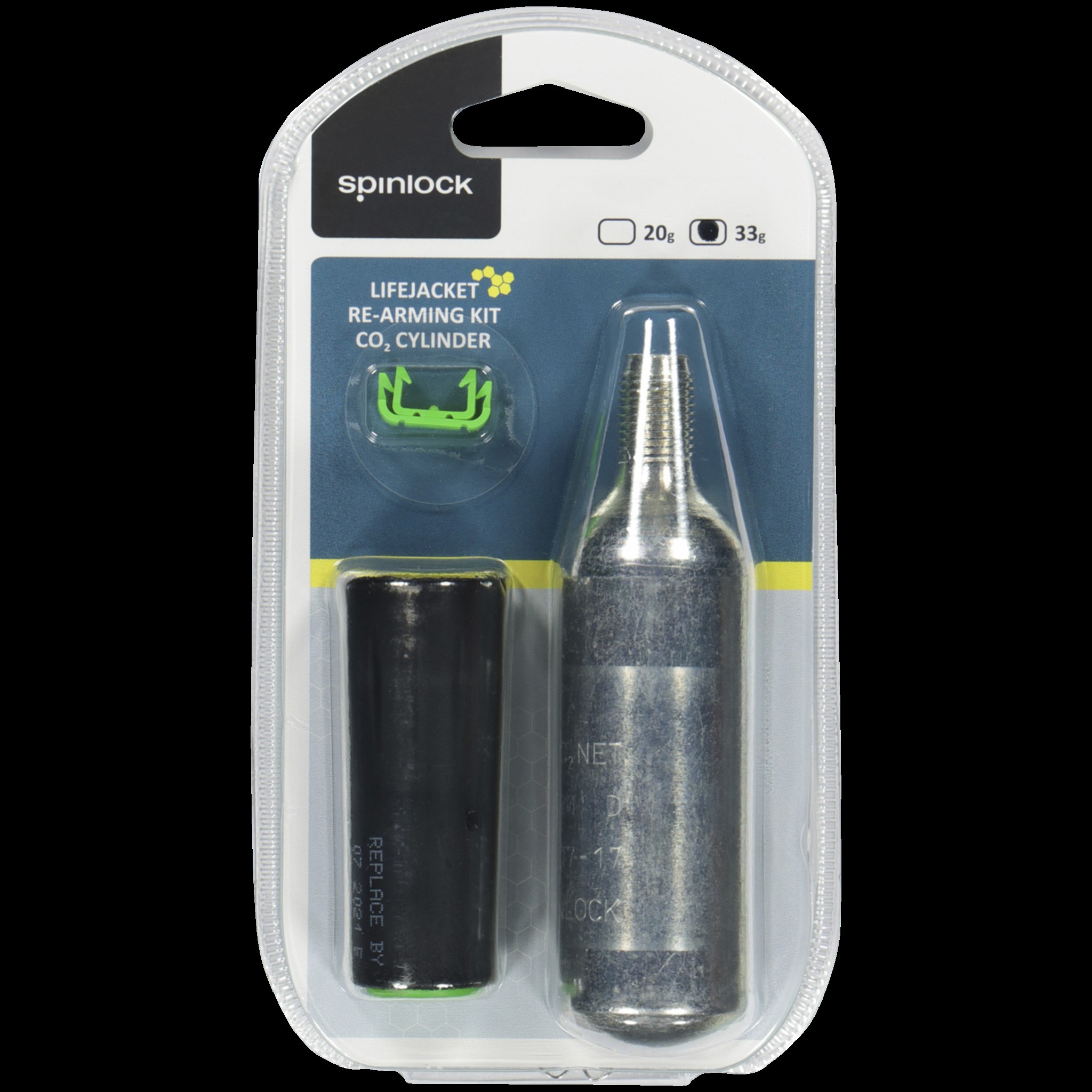 Комплект для перевооружения Spinlock Deckvest (баллон 33 г)