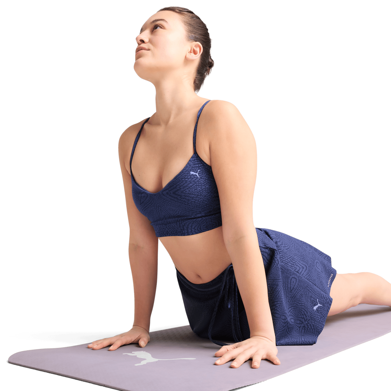 Puma Move Cloudspun Bra AOP, Женский спортивный бюстгальтер