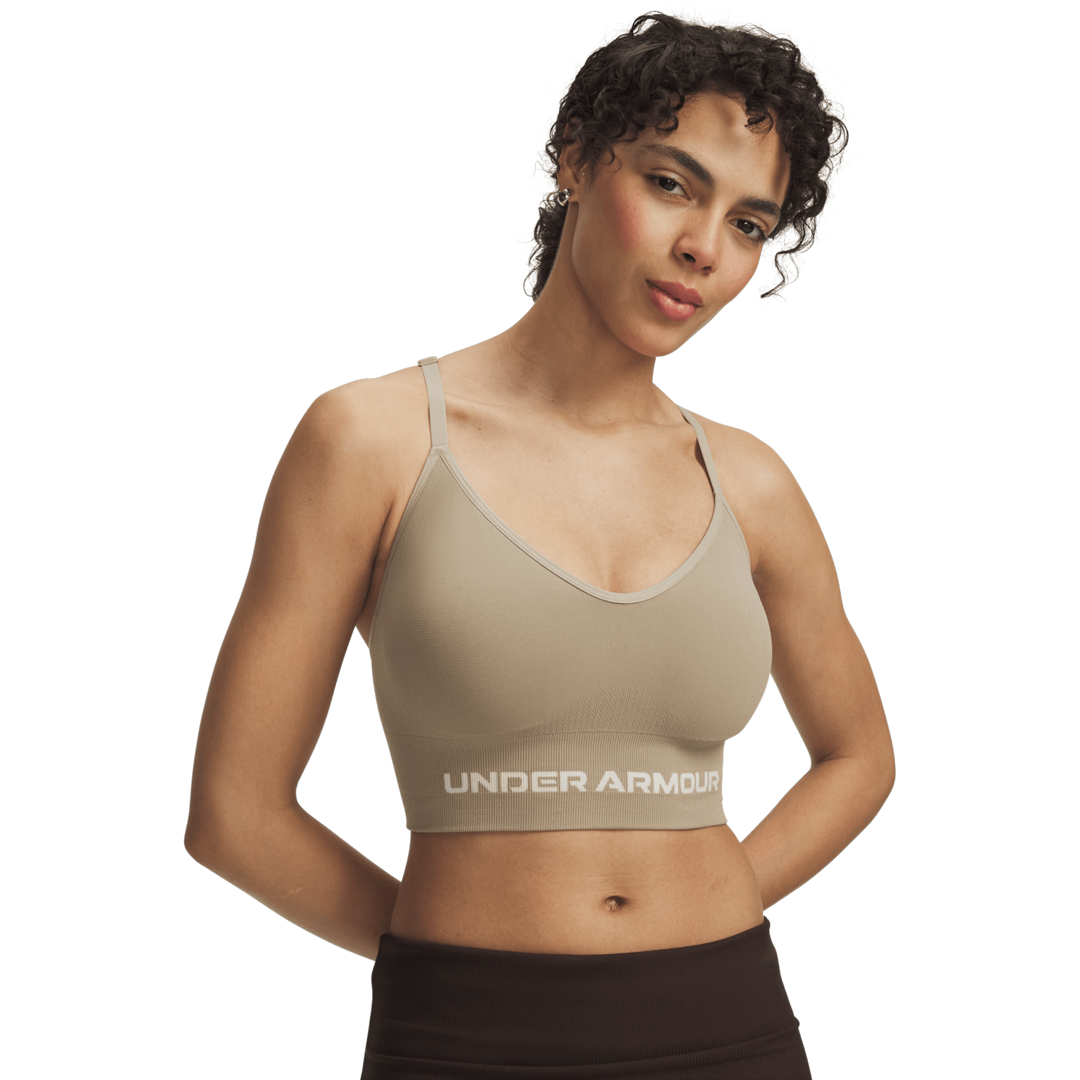 Under Armour Vanish Seamless Low Bra, женский спортивный бюстгальтер