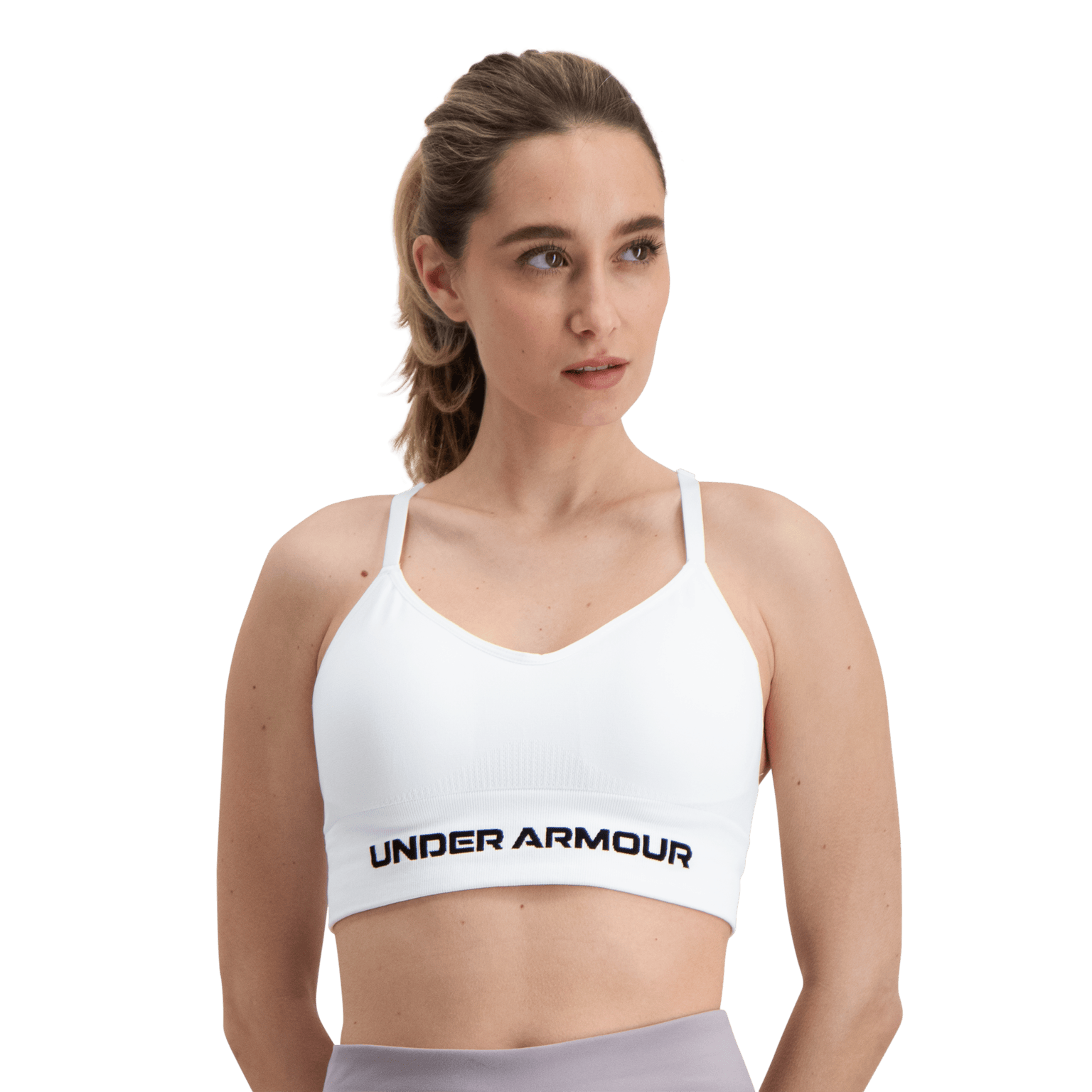 Under Armour Vanish Seamless Low Bra, женский спортивный бюстгальтер