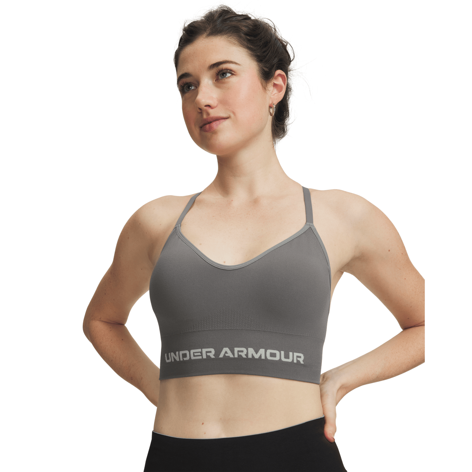 Under Armour Vanish Seamless Low Bra, женский спортивный бюстгальтер
