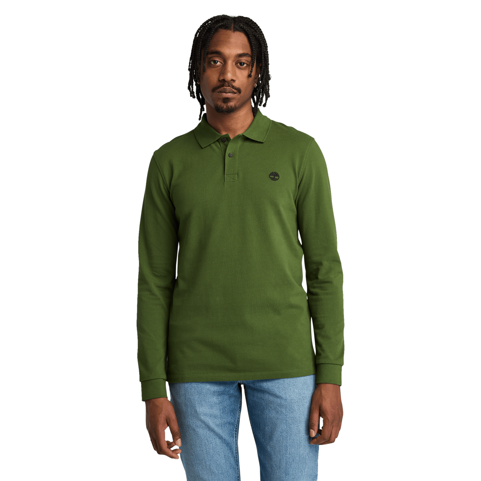 Мужская пике с длинным рукавом Timberland Ls Millers River Pique