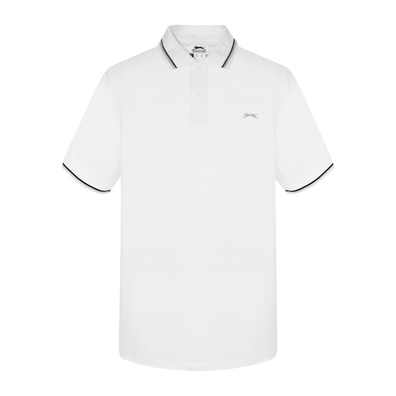 Slazenger Tipped Polo Shirt, мужская рубашка-поло