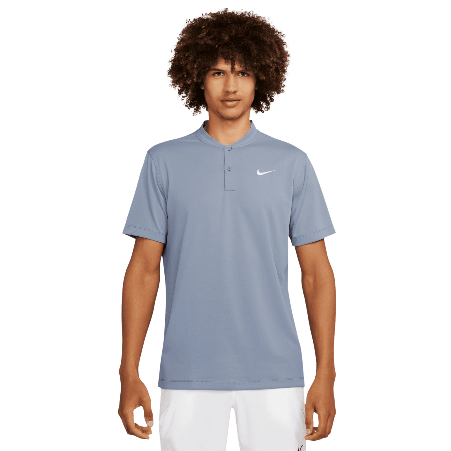 Однотонная мужская футболка-поло Nike Court Dri-FIT Blade Blade