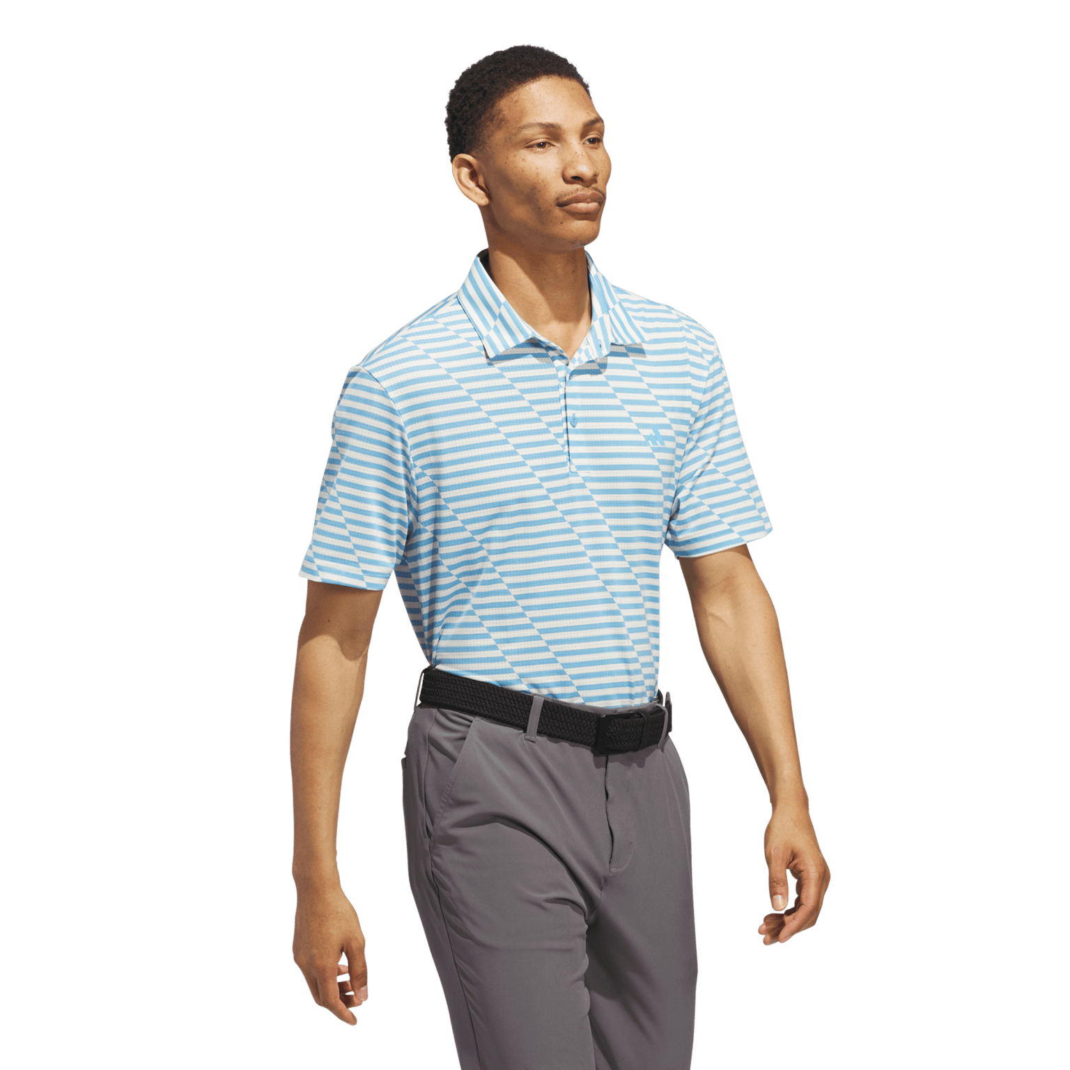 Adidas Golf Mesh Print Polo, мужская рубашка-поло