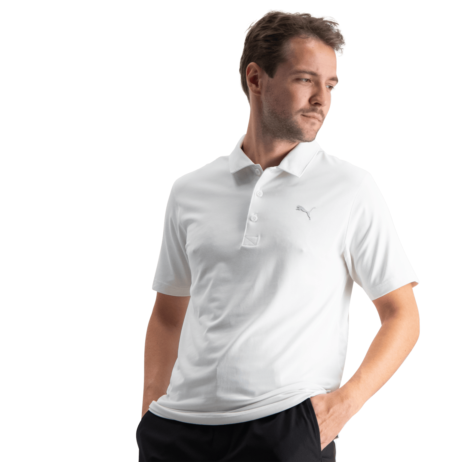 Puma Icon Heather Polo 2.0, мужская рубашка-поло