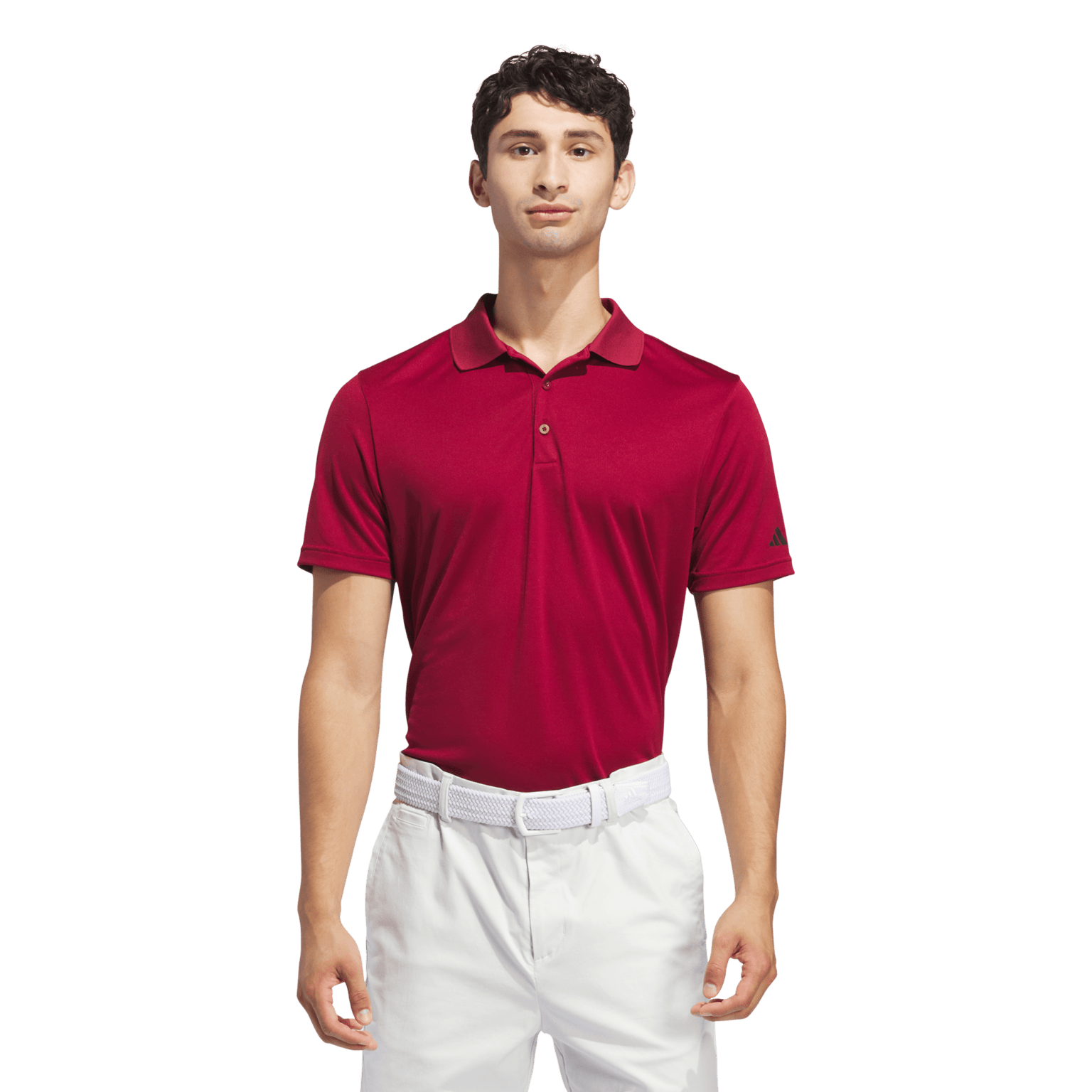 Adidas Golf Mens Core Adidas Performance Polo Shirt, мужская рубашка для гольфа