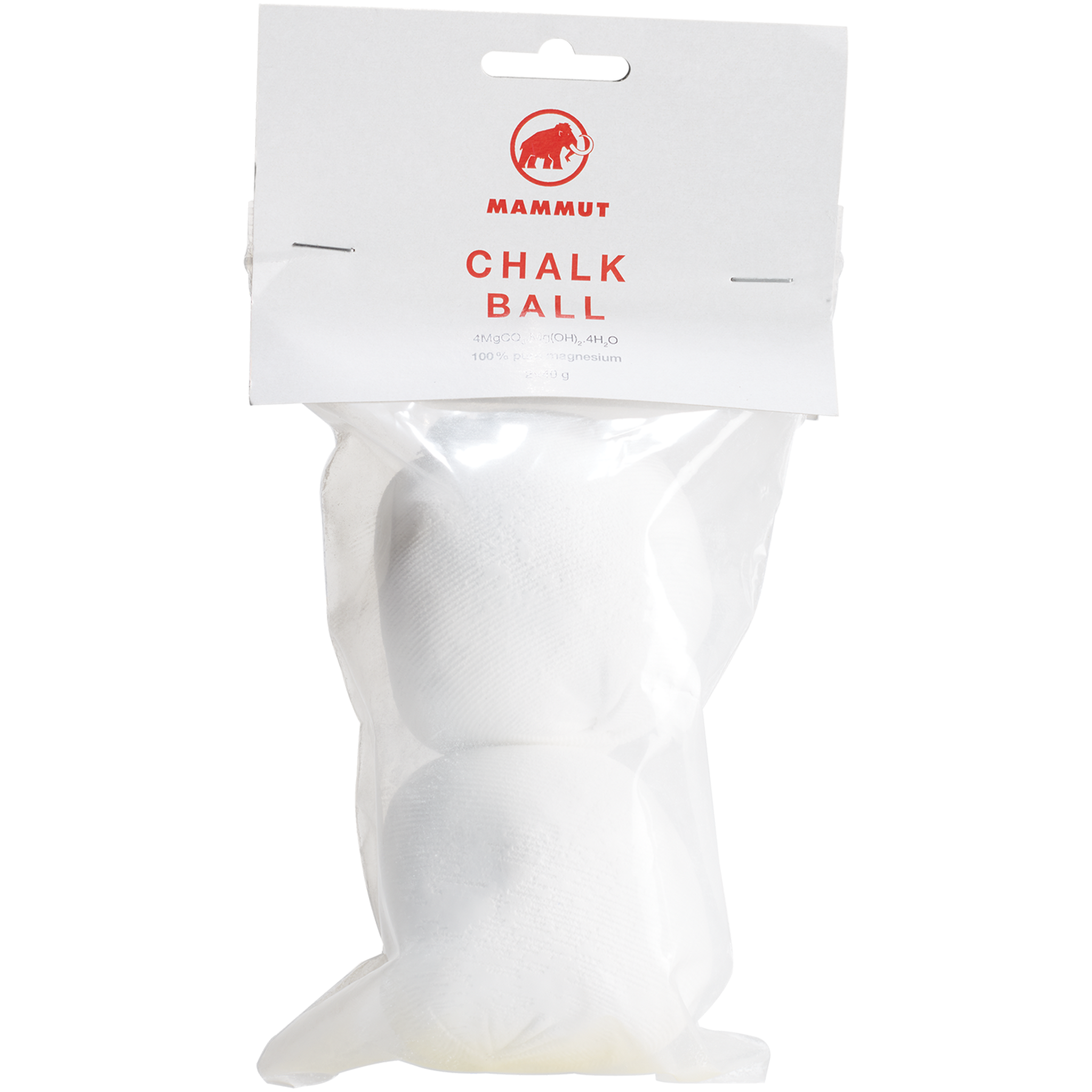 Мел Mammut Ball 2x 40 г, магниевый шарик