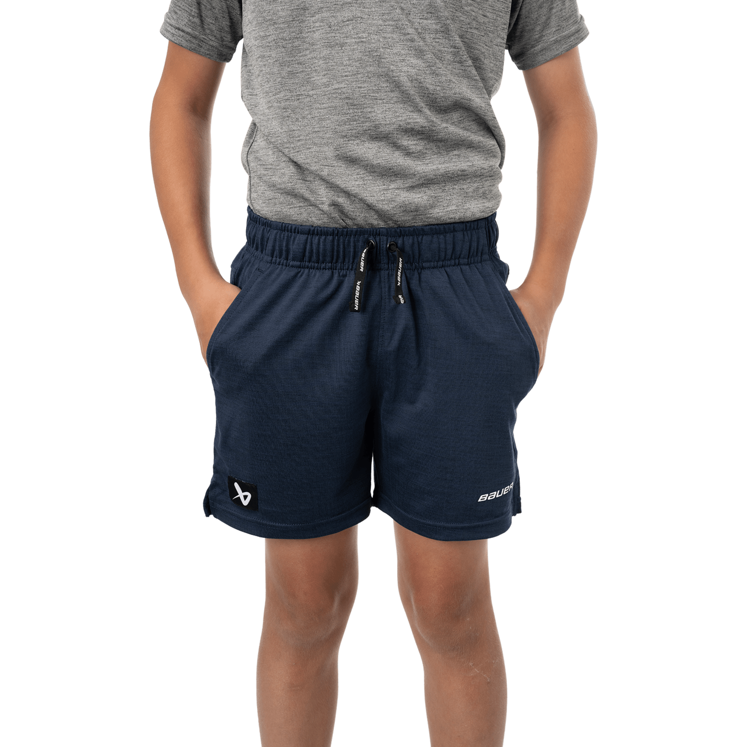 Bauer S24 Team Knit Short 26/27, детские тренировочные шорты