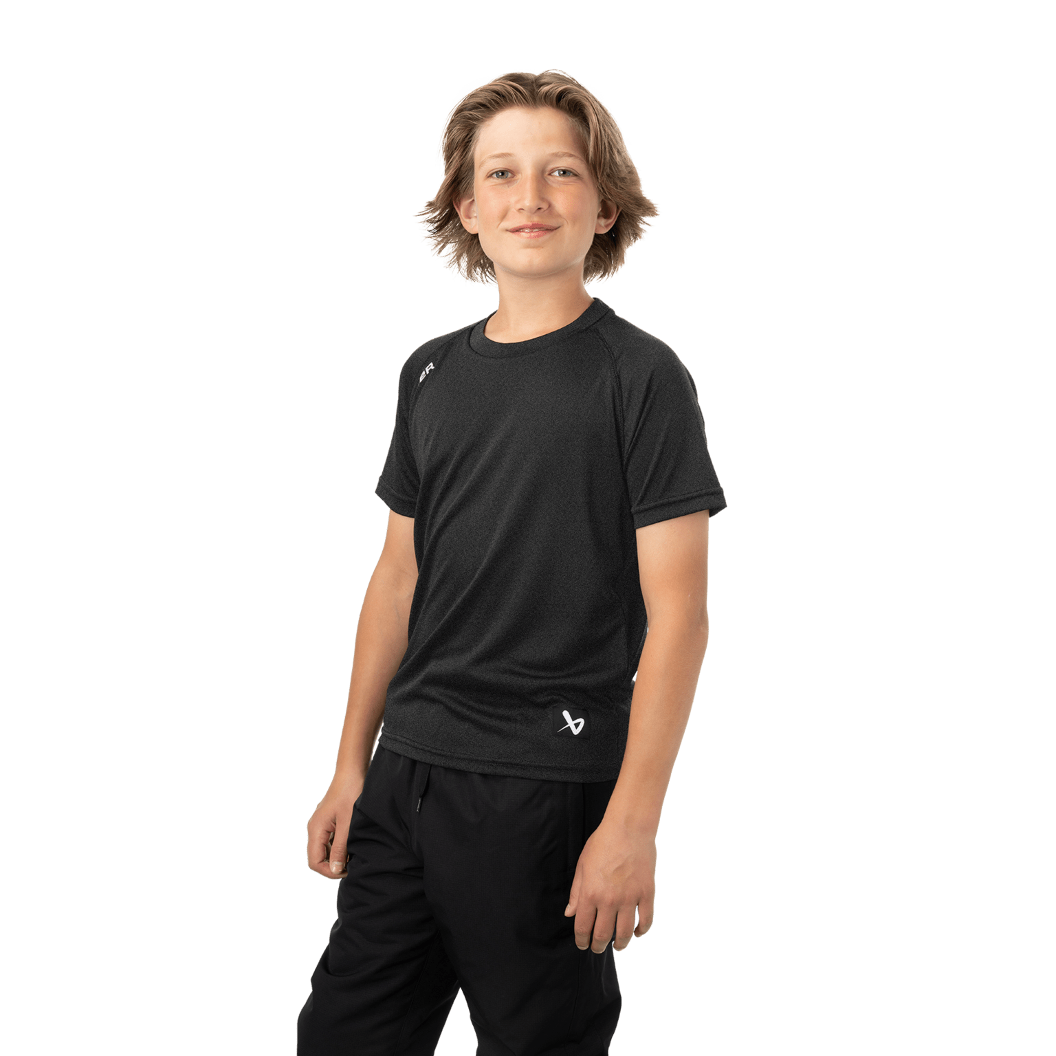 Футболка Bauer S24 Team Short Sleeve Tech 26/27, детская тренировочная рубашка
