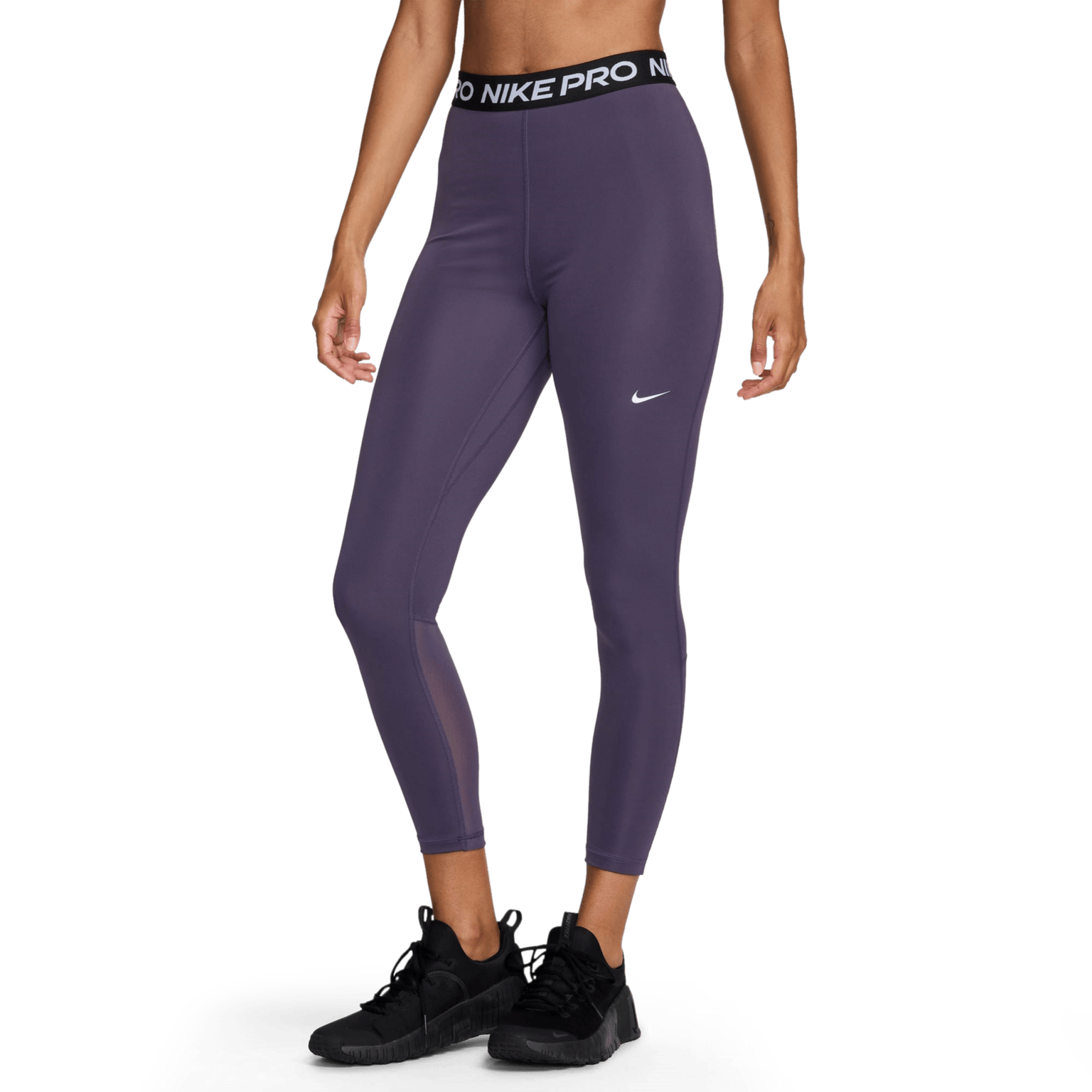 Женские трикотажные изделия с логотипом Nike Pro 365 Tight 7/8 с высокой посадкой
