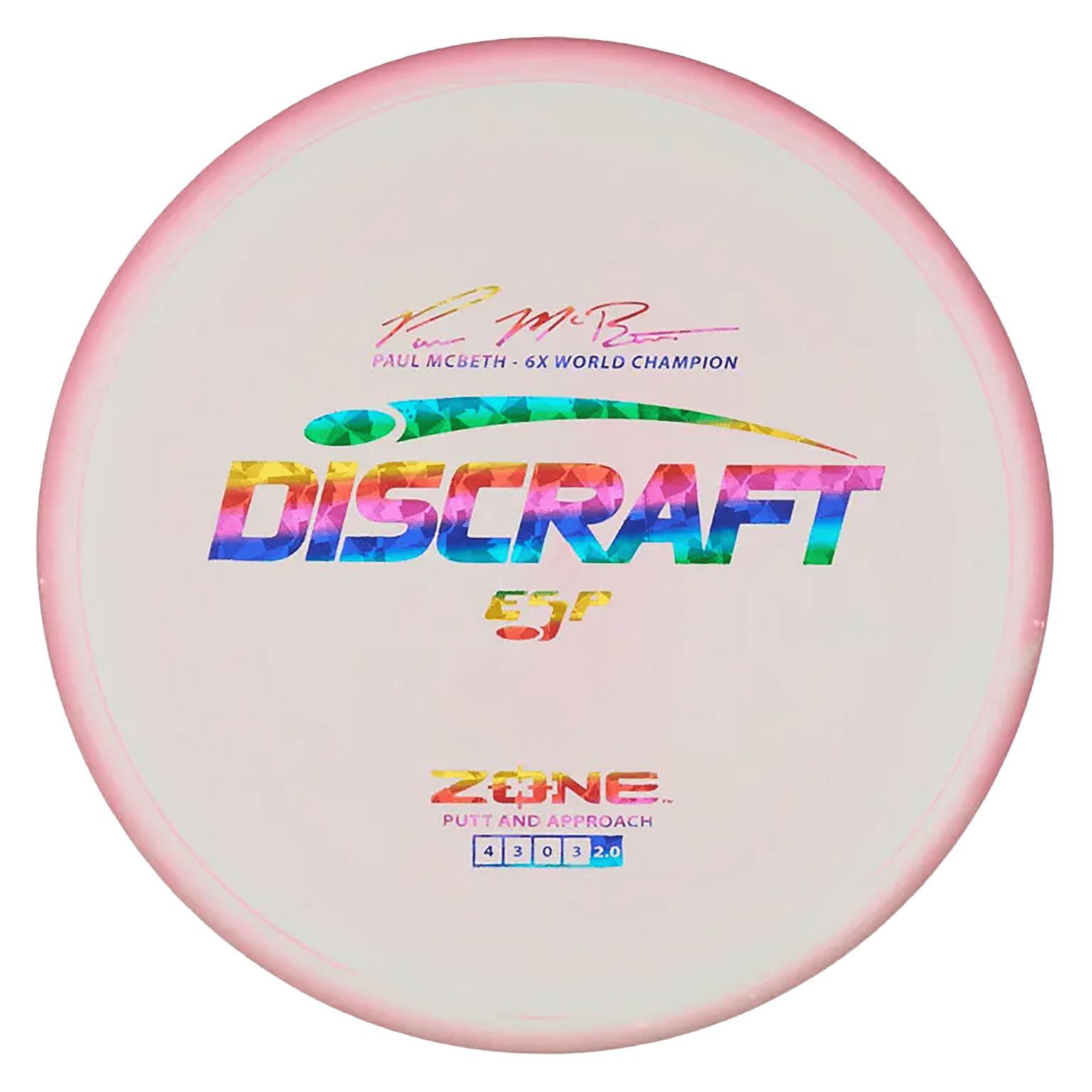 Discraft Esp Putter Zone (173–176 г) — ассорти, паттер, фрисби-гольф