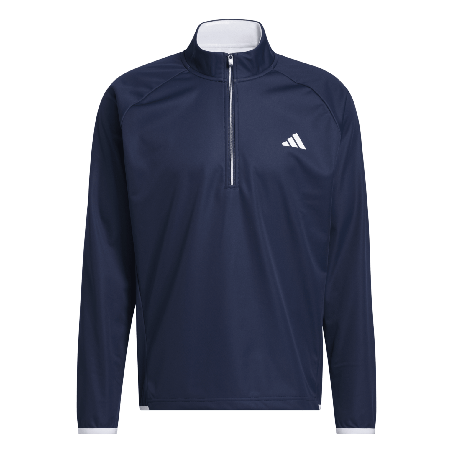 Adidas Golf Ultimate365 Прочная водоотталкивающая мужская рубашка для гольфа с молнией в четверть