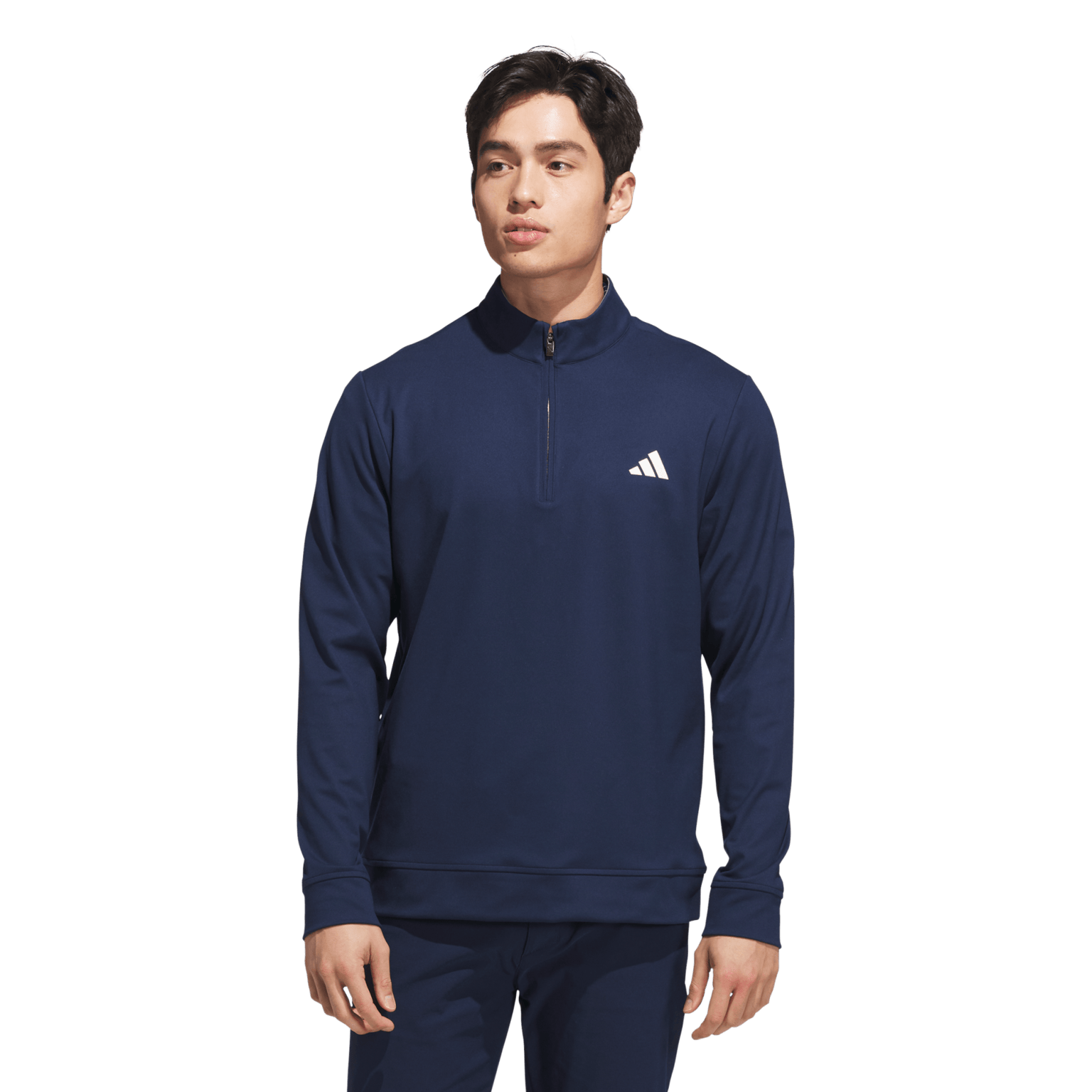 Adidas Golf Ultimate365 Классическая мужская рубашка для гольфа с молнией в четверть