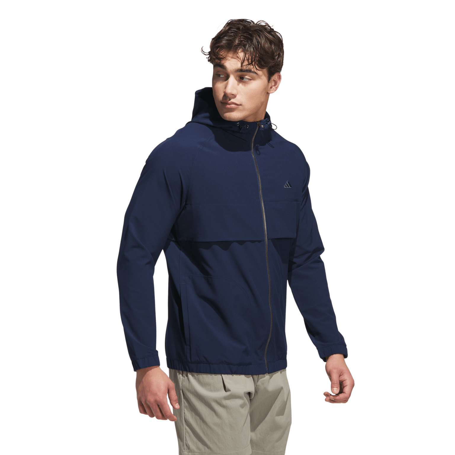 Adidas Golf Go-to Full-Zip Windbreaker, мужская куртка для гольфа