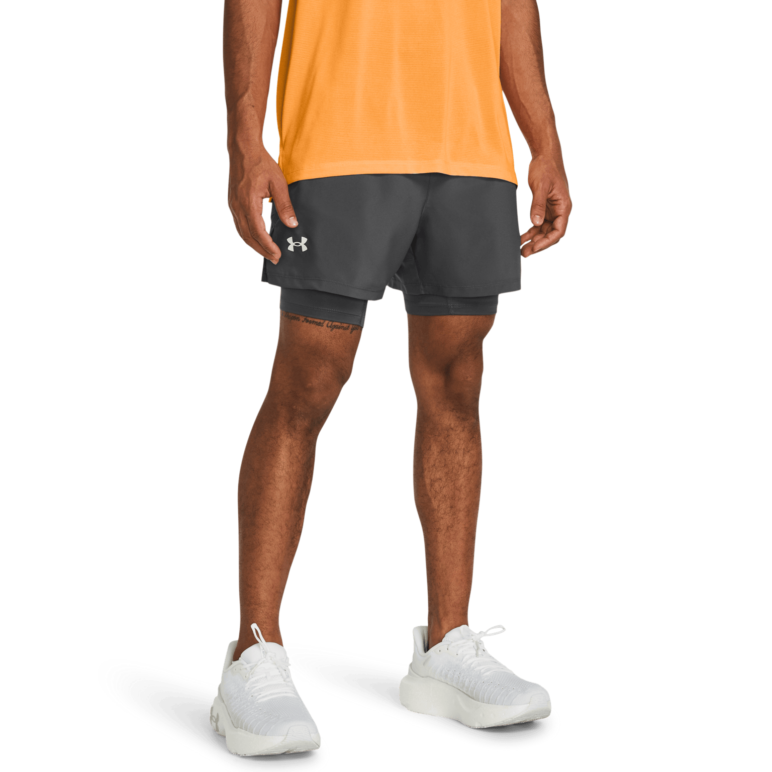 Under Armour Launch 2in1, мужские тренировочные шорты
