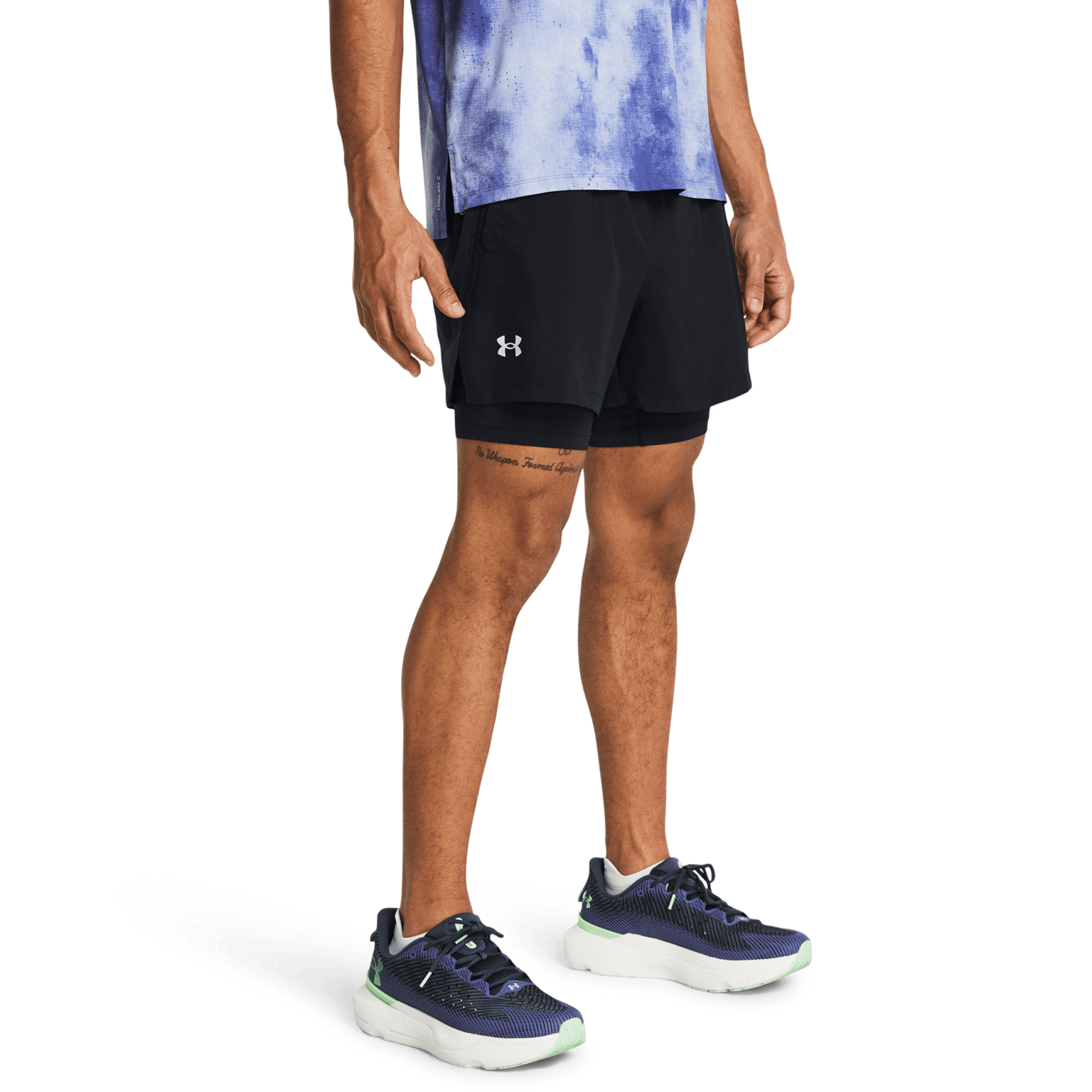 Under Armour Launch 2in1, мужские тренировочные шорты