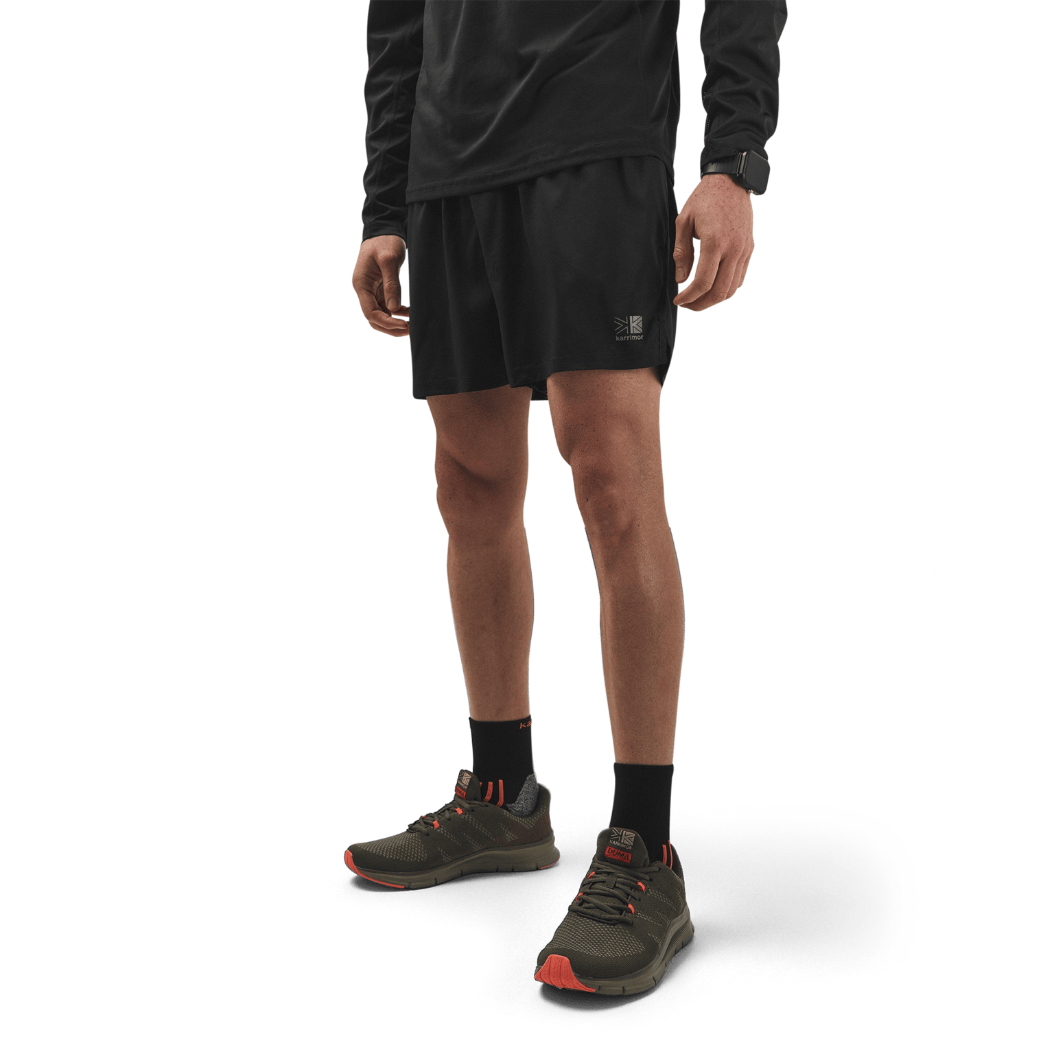 Karrimor Run 3in Shorts, мужские тренировочные шорты