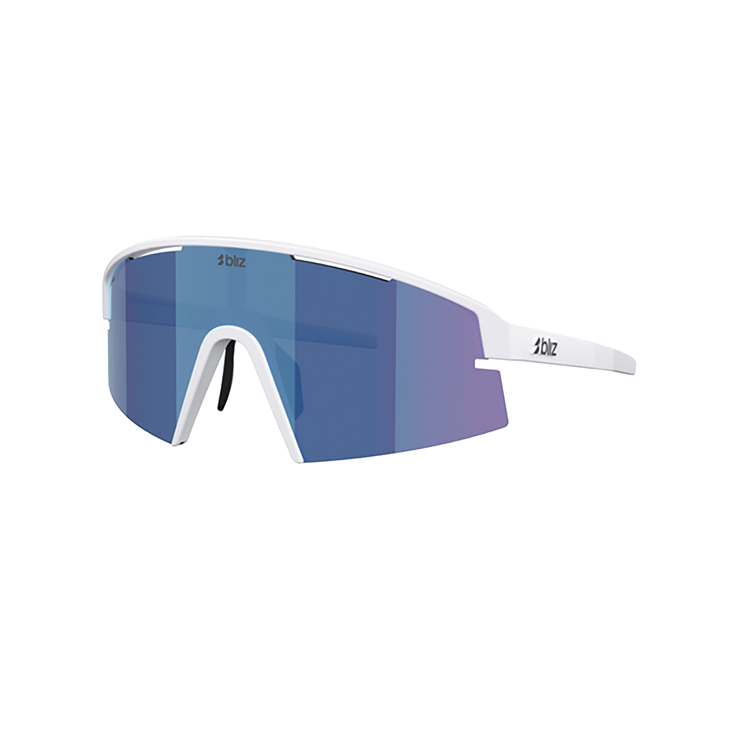 Bliz P006 MATTE WHITE SMOKE BLUE MULTI, солнцезащитные очки, спортивные очки, унисекс