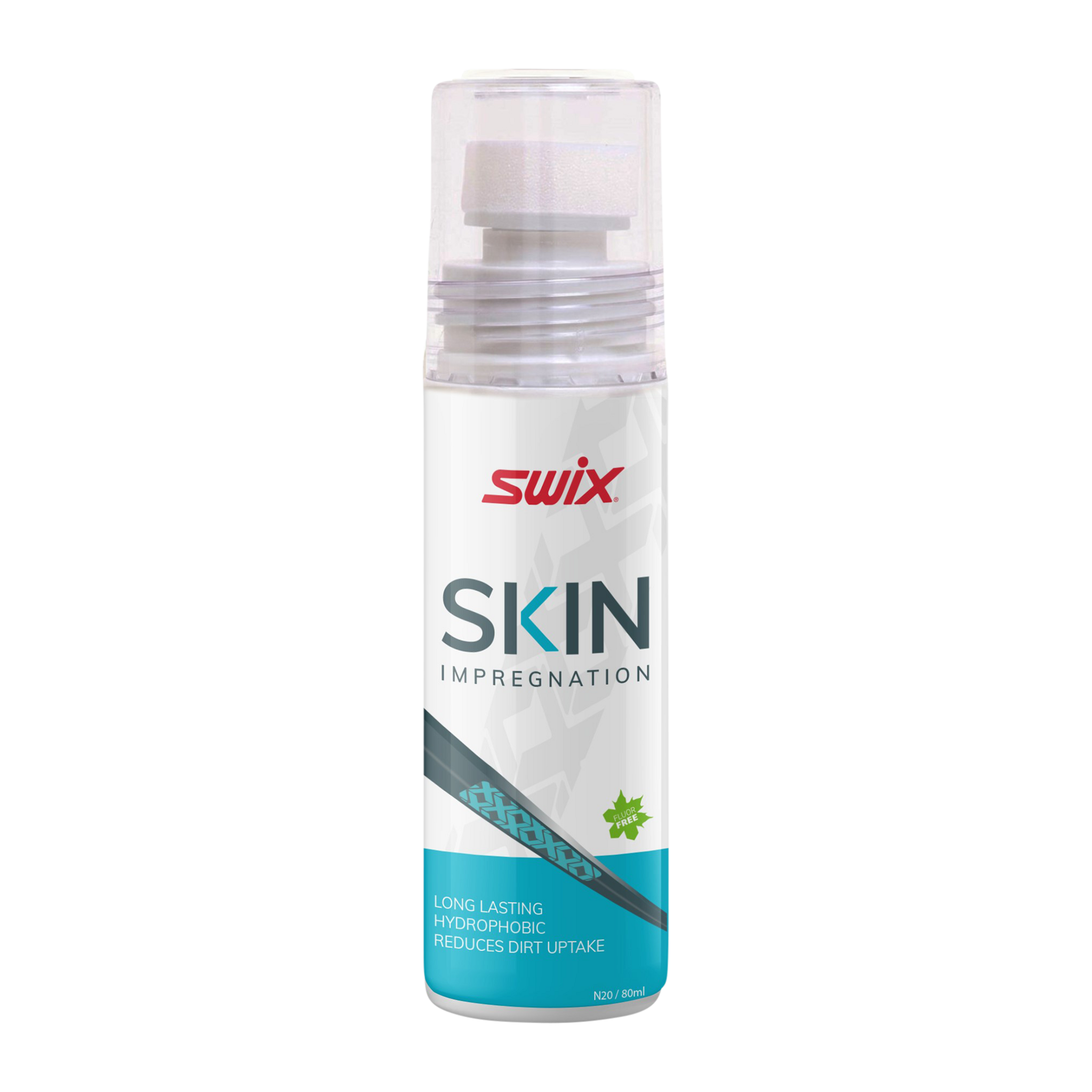 Swix N20 Skin Impregnation 80мл 25/26, пропитка для удерживающих волос